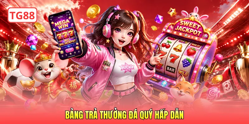 Bảng trả thưởng đá quý hấp dẫn
