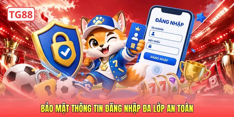 Bảo mật thông tin đăng nhập đa lớp an toàn