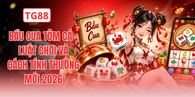 Bầu Cua Tôm Cá - Luật Chơi Và Cách Tính Thưởng Mới 2026
