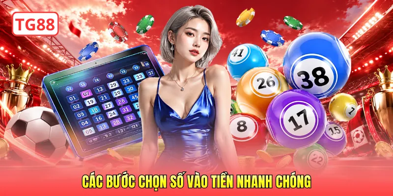 Các bước chọn số vào tiền nhanh chóng