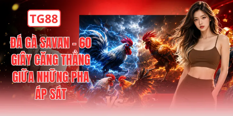 Đá Gà Savan - 60 Giây Căng Thẳng Giữa Những Pha Áp Sát