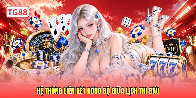 Hệ thống liên kết đồng bộ giữa lịch thi đấu