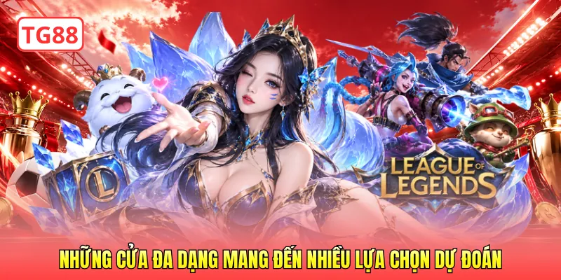 Những cửa đa dạng mang đến nhiều lựa chọn dự đoán