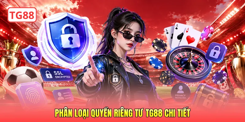 Phân loại quyền riêng tư TG88 chi tiết